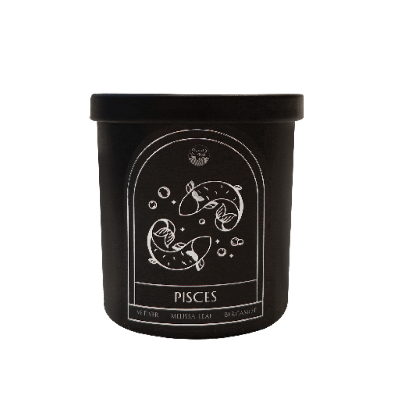 Pisces Zodiac Candle