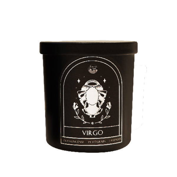 Virgo Zodiac Candle