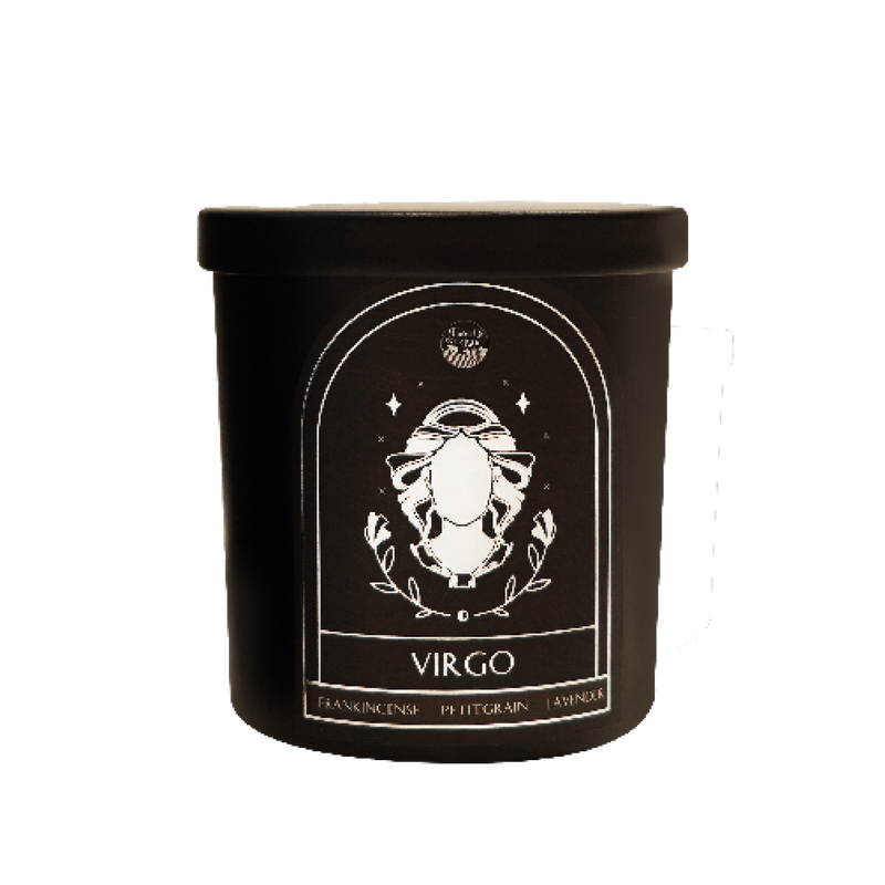 Virgo Zodiac Candle