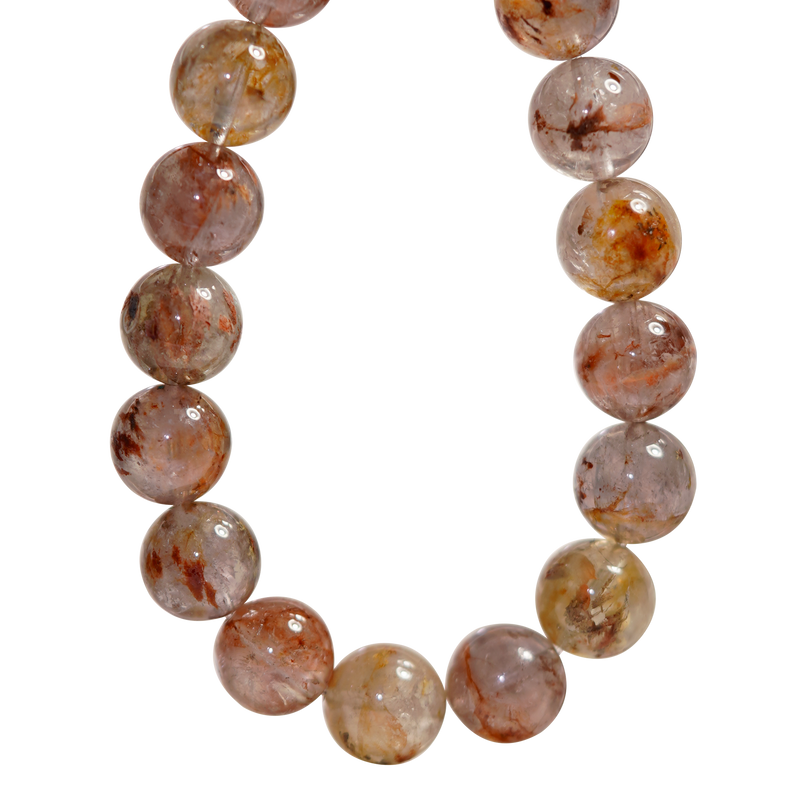 Skeletal Quartz Bracelet 8mm