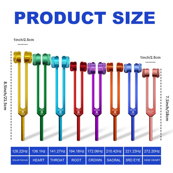 Chakra Tuning Fork (Full set)