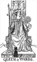 Black & White Rider-Waite Tarot deck