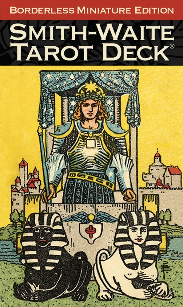 Smith-waite Tarot Deck (Borderless Miniature Edition)
