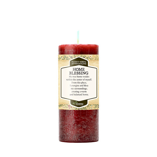 Home blessing candle