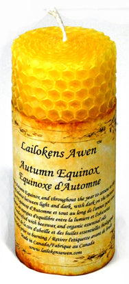 Autumn Equinox Altar Candle