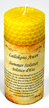 Summer Solstice Altar Candle