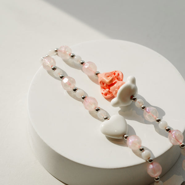 Pink Ganesha Phone Strap