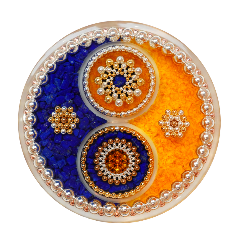 Two Tone (Citrine + Lazurite)