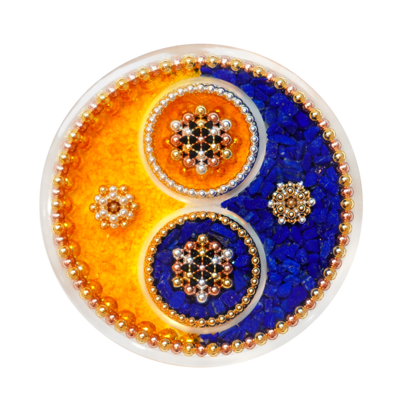 Two Tone (Citrine + Lazurite)