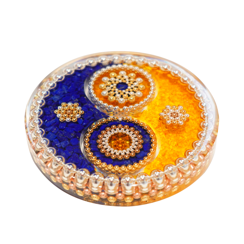 Two Tone (Citrine + Lazurite)
