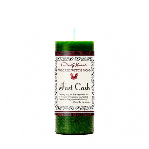 Wicked Witch Mojo Candle - Fast Cash