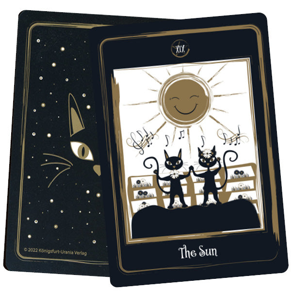 Golden Black Cat Tarot