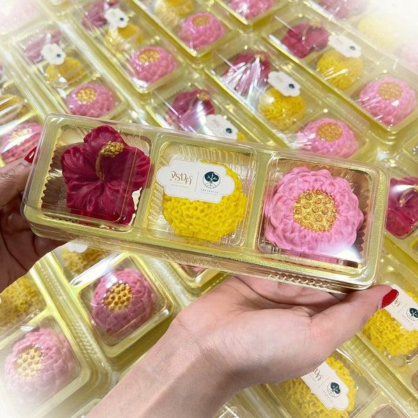 吉祥三花甜品組合