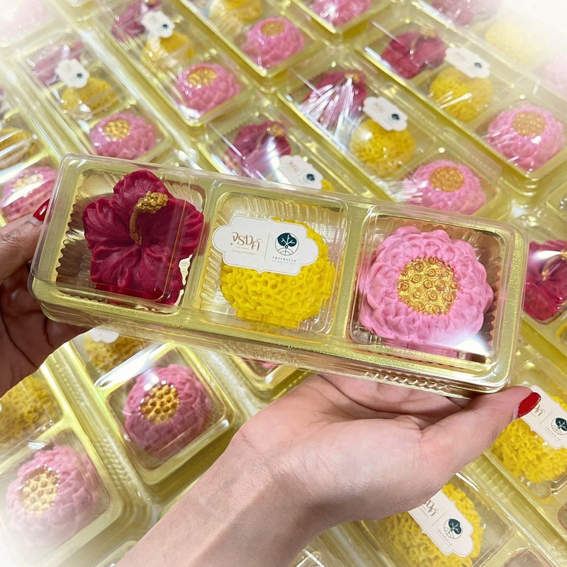 吉祥三花甜品組合