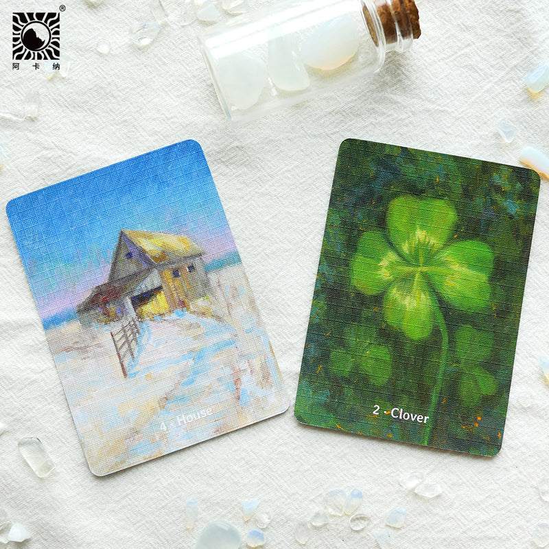 Arcanums Time Lenormand Cards