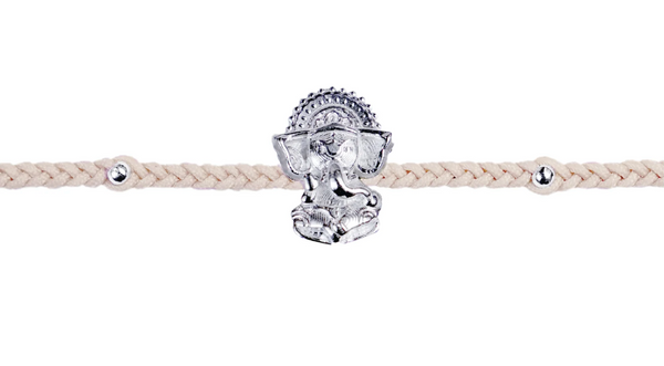 【PRE-ORDER】Ganesha Blessing bracelet - Silver