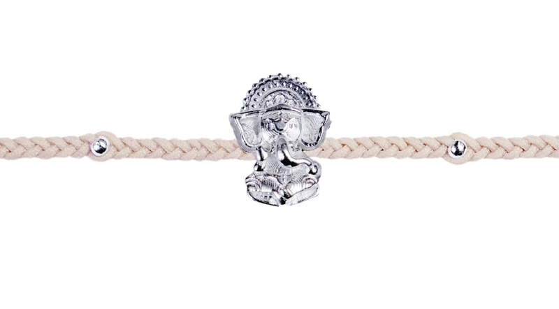 Ganesha Blessing bracelet - Silver