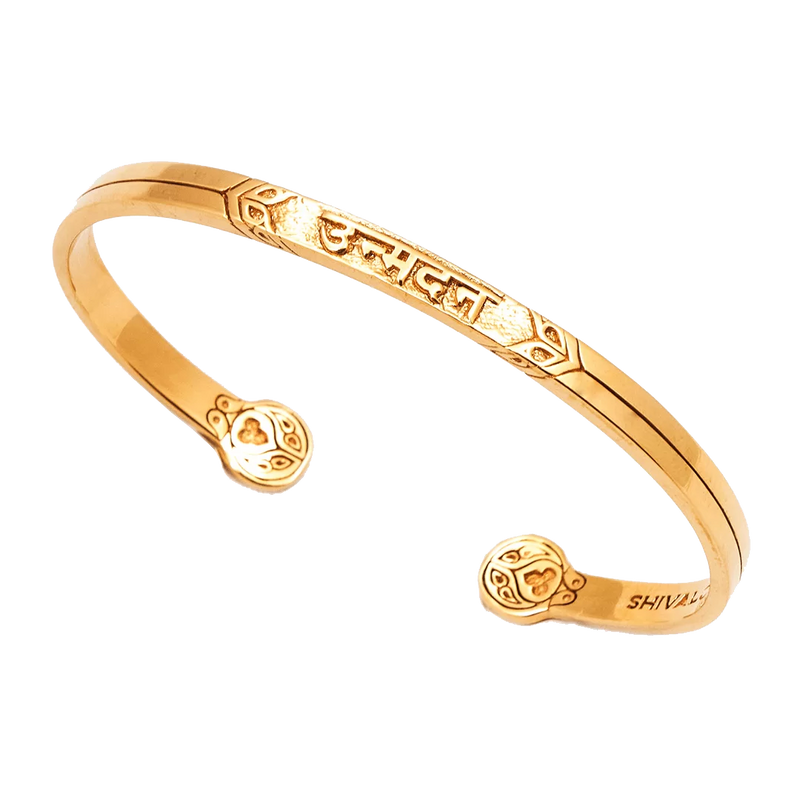 Mantra Cuff Bracelet ‘Inflamed with Love’