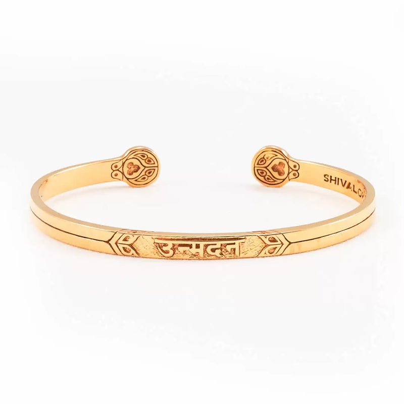 Mantra Cuff Bracelet ‘Inflamed with Love’