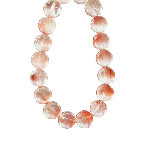 Pink Rutilated Quartz Bracelet