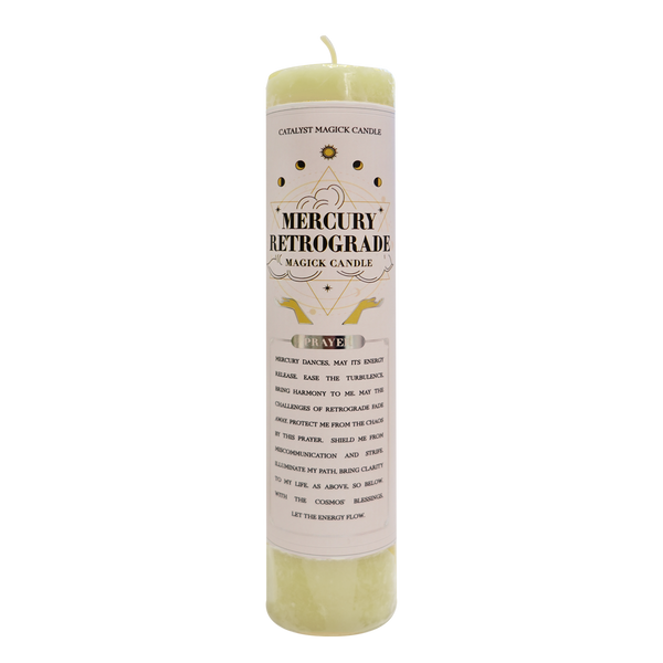 Mercury Retrograde Candle