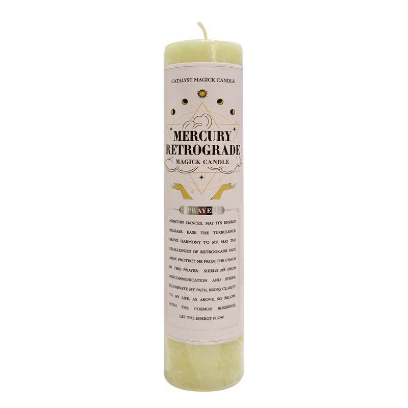 Mercury Retrograde Candle