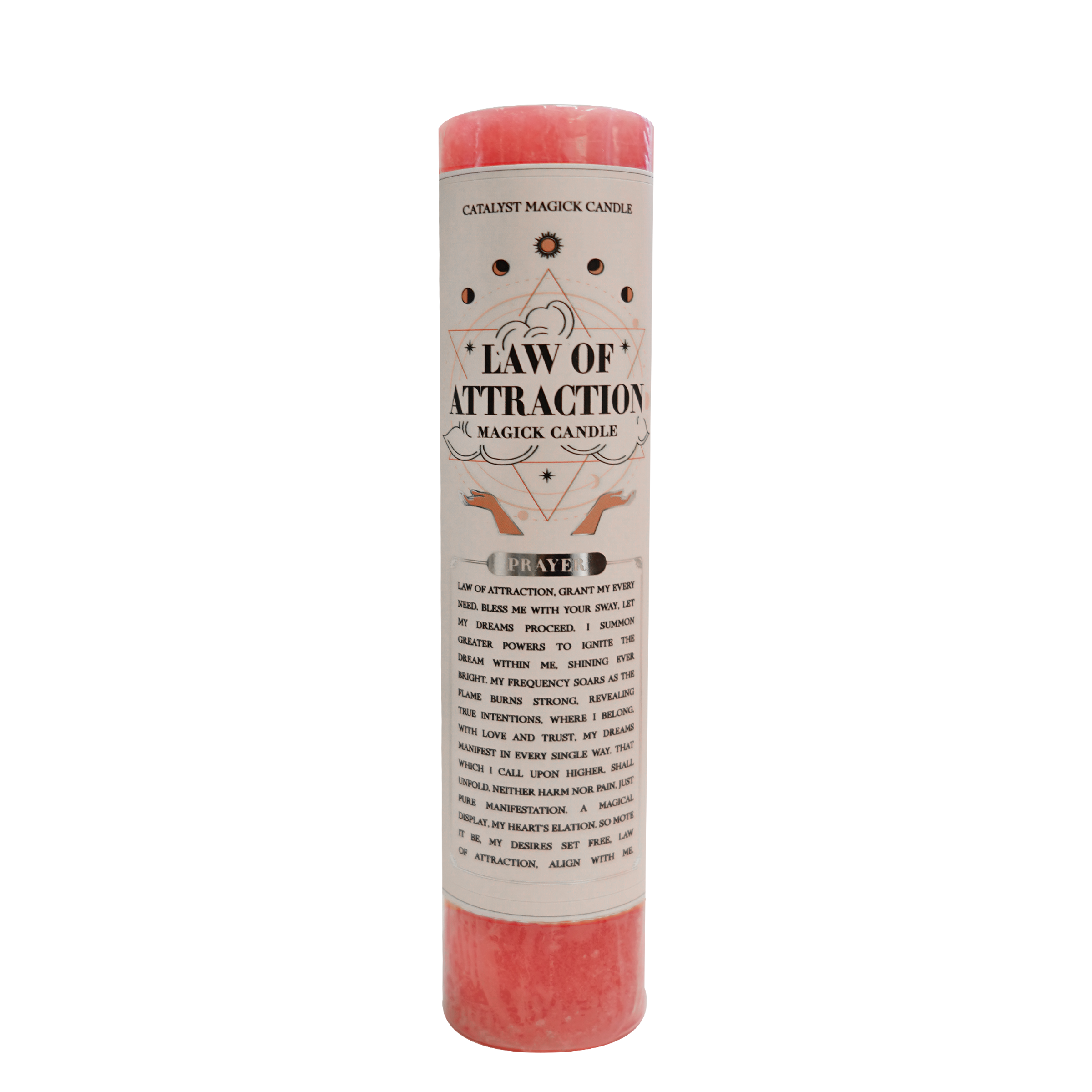 Law of attraction candle