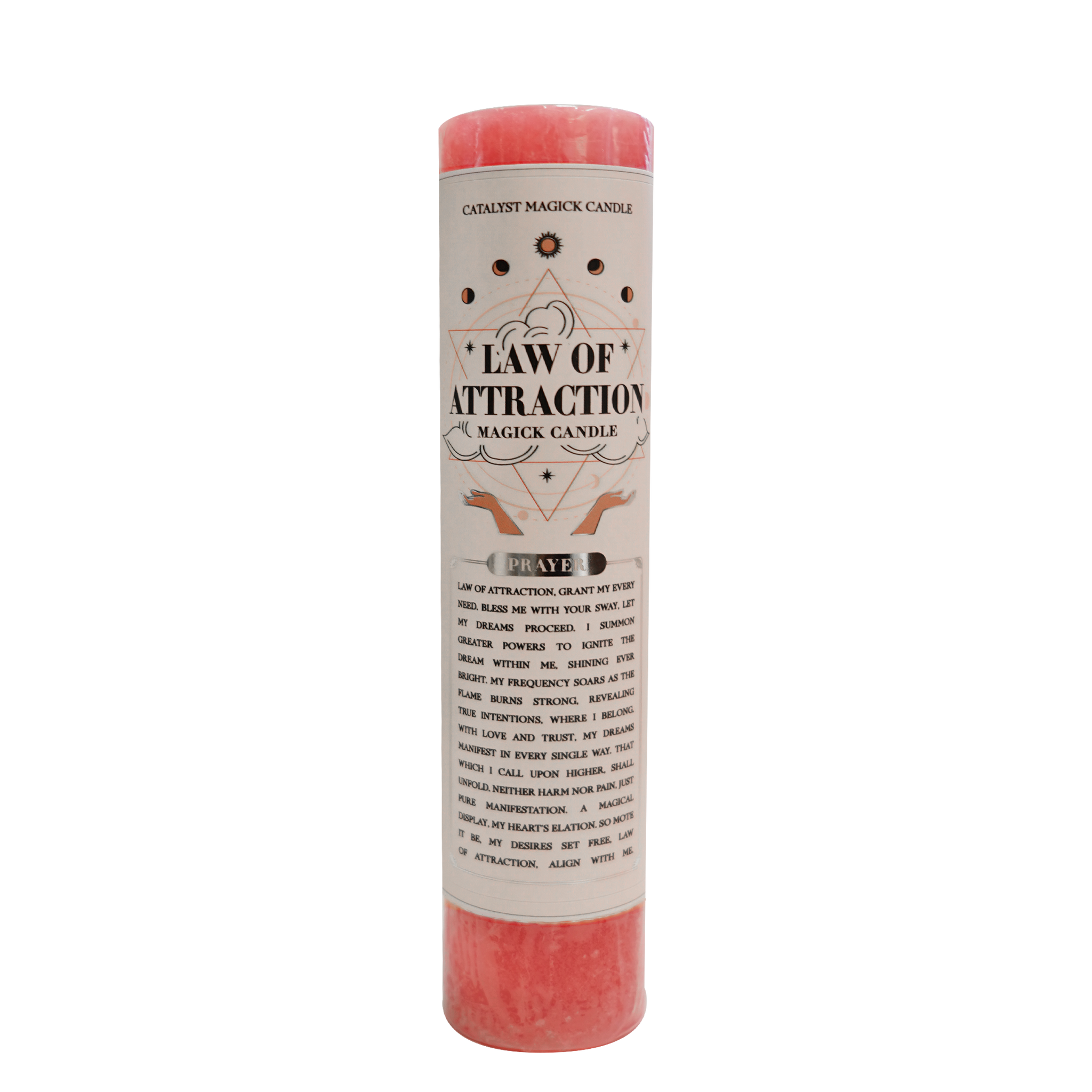 Law of attraction candle