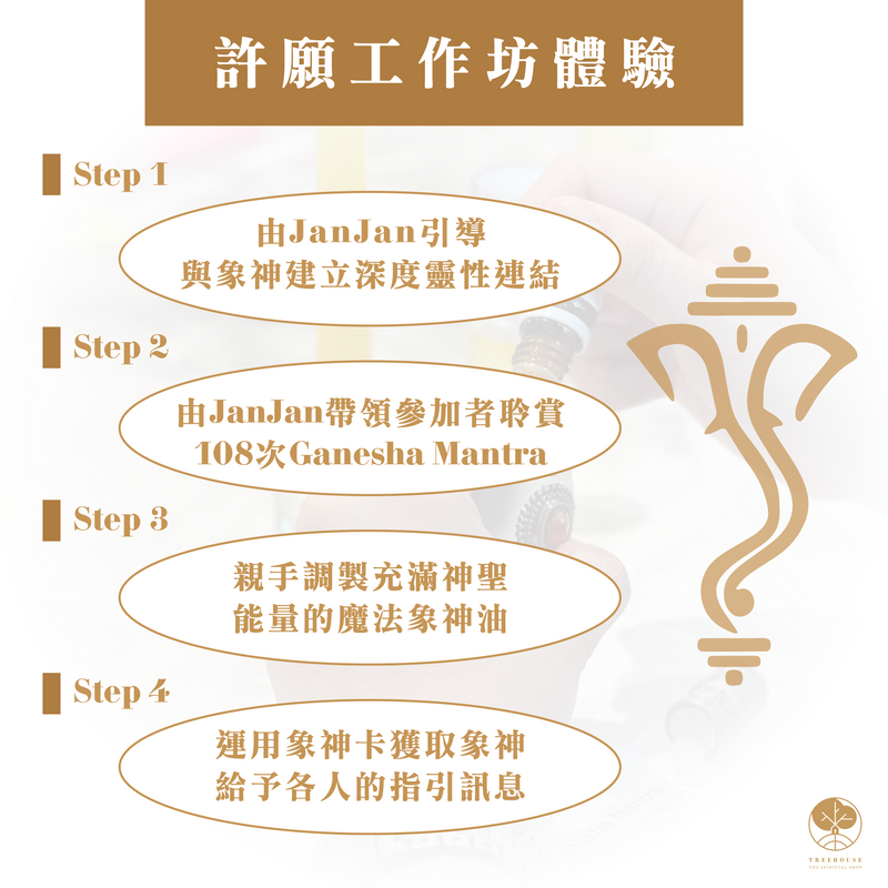 GANESHA Blessing Workshop by Janjan ($980)