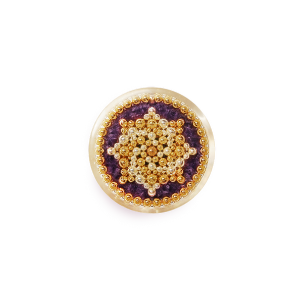 Octahedron - Amethyst (2024-6cm)
