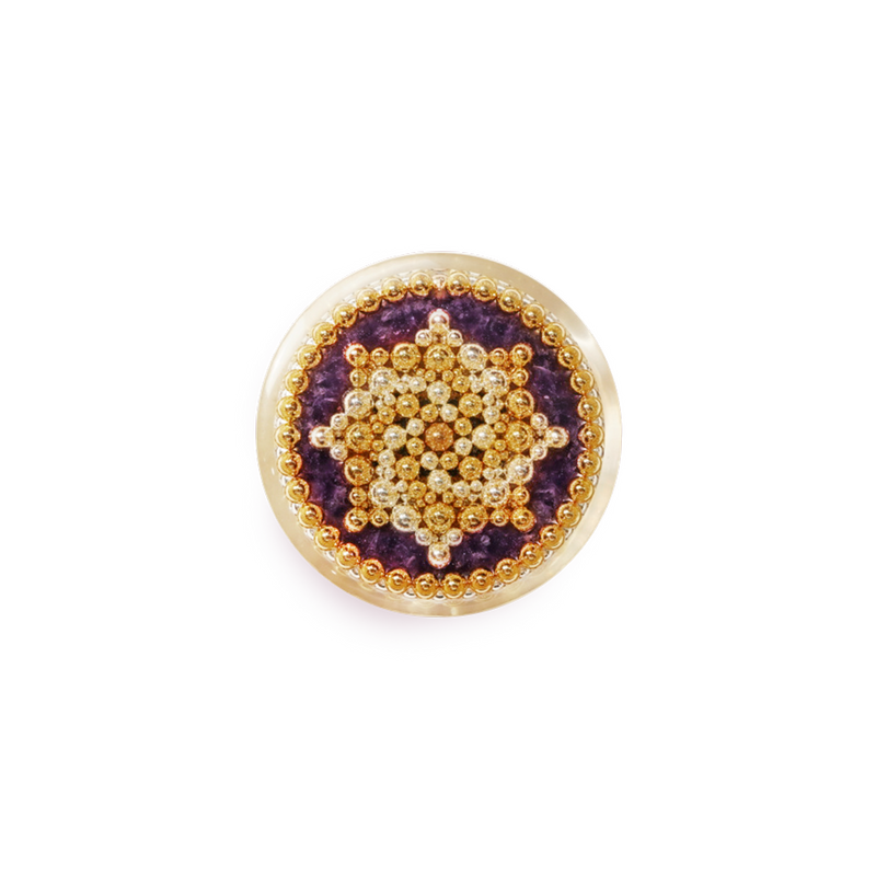 Octahedron - Amethyst (2024-6cm)