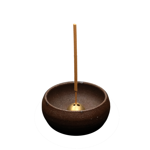 【手工線香座】Wabi Sabi Mud Clay Incense Bowl