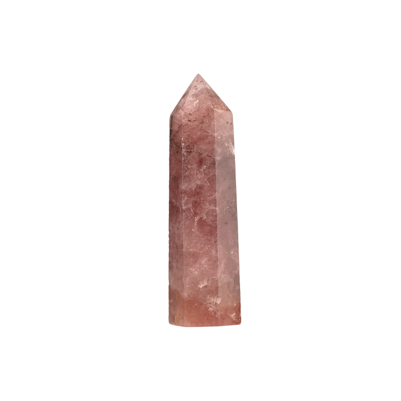 Strawberry Quartz Prism