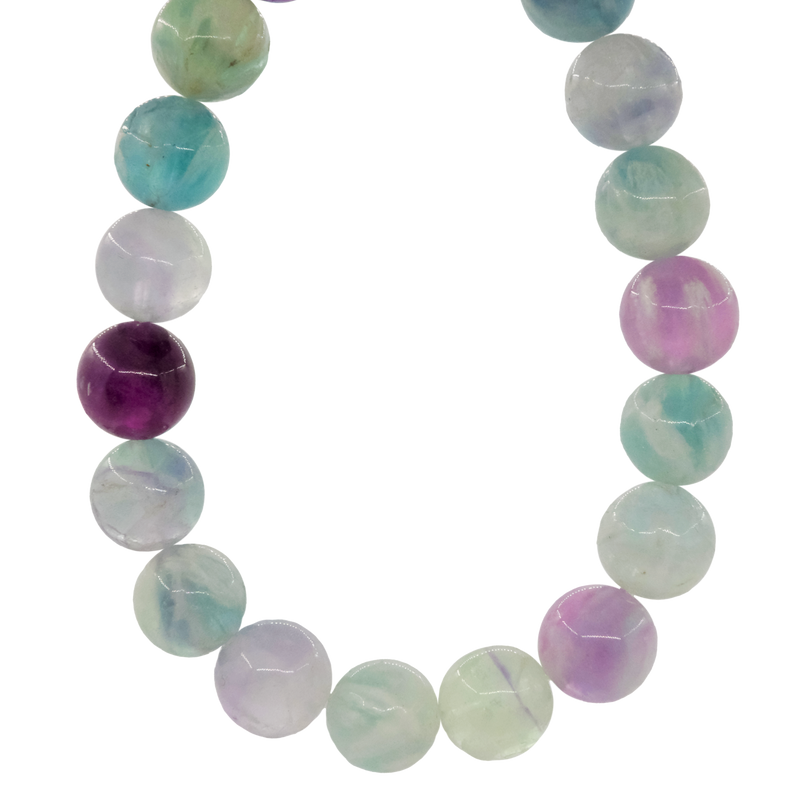 Feather Fluorite Bracelet