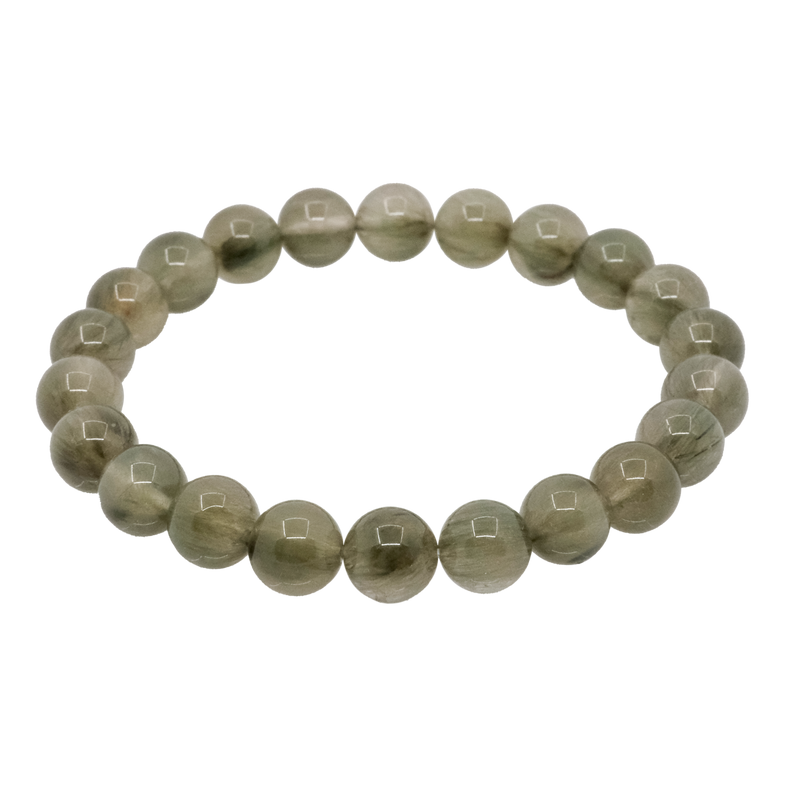 Green Rutilated Quartz Bracelet TREEHOUSE THE SPIRITUAL SHOP