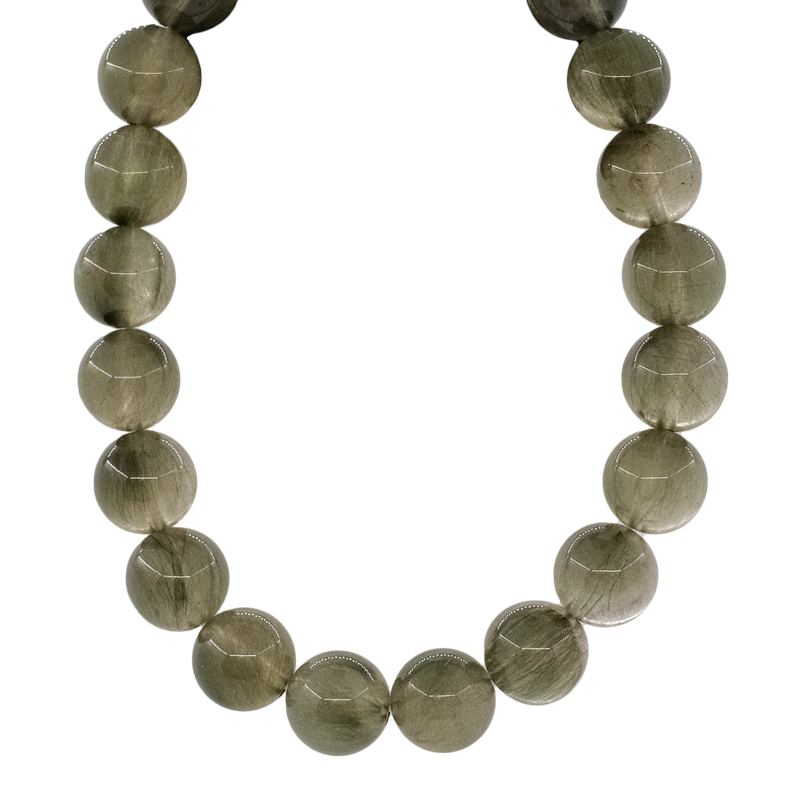 Green Rutilated Quartz Bracelet