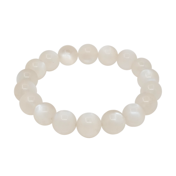 White Moonstone Bracelet