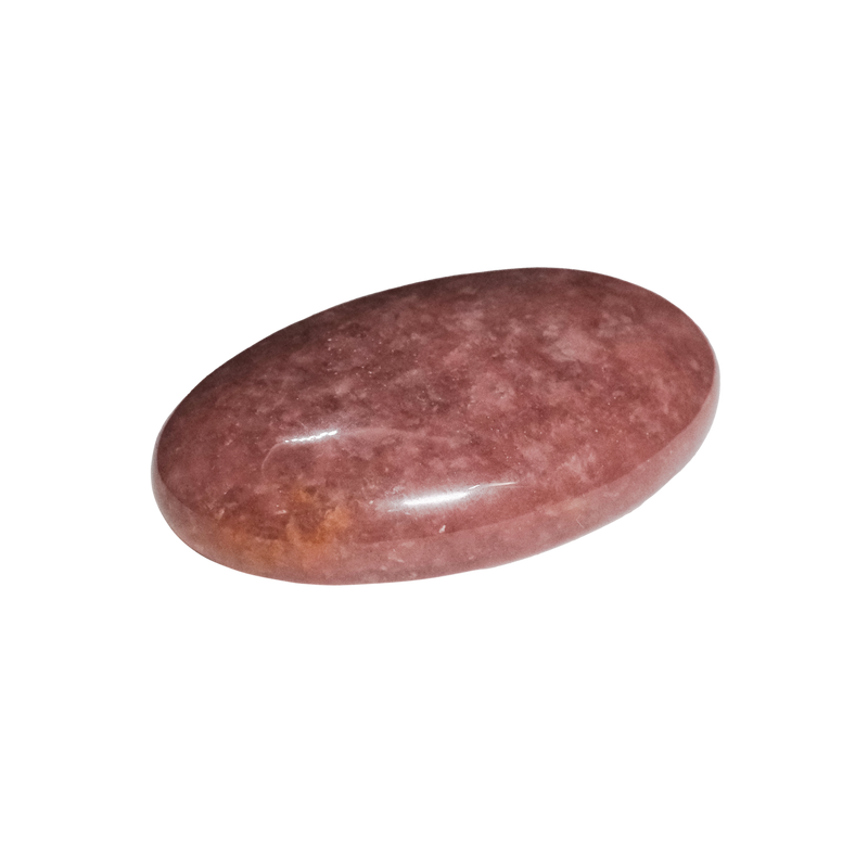 Strawberry Quartz Palm Stone