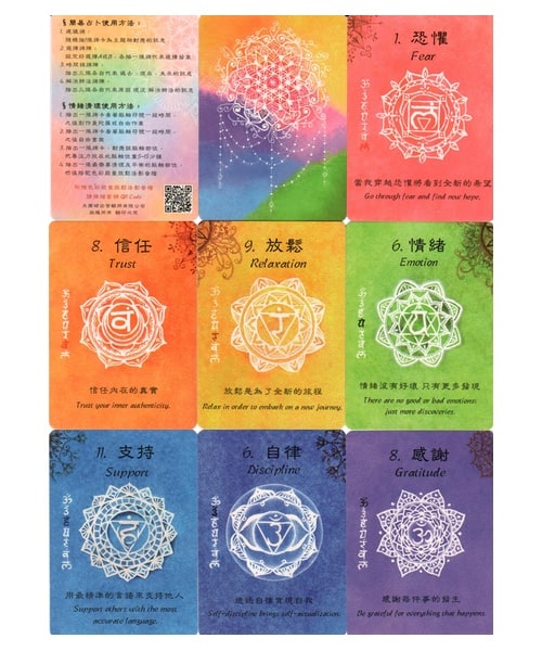 曼陀羅禪卡 Mandala Zen Cards