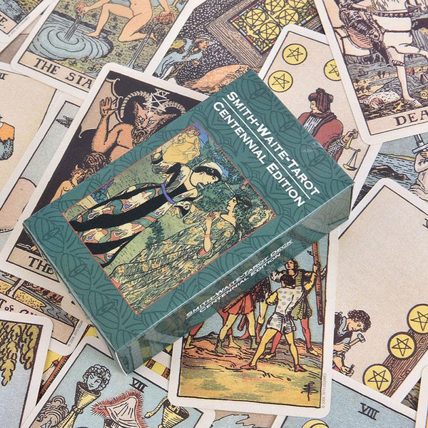 Smith-Waite Tarot Card Tin (Centennial Edition)