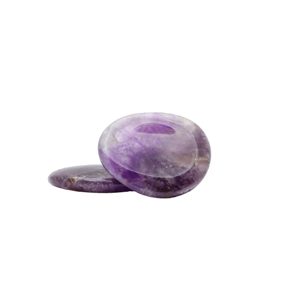 Amethyst Worry Stone