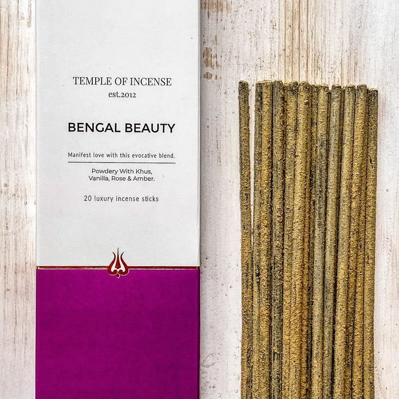 Bengal Beauty Incense Sticks - Temple of Incense