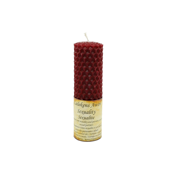 Lailokens Awen Sexuality Beeswax Spell Candle