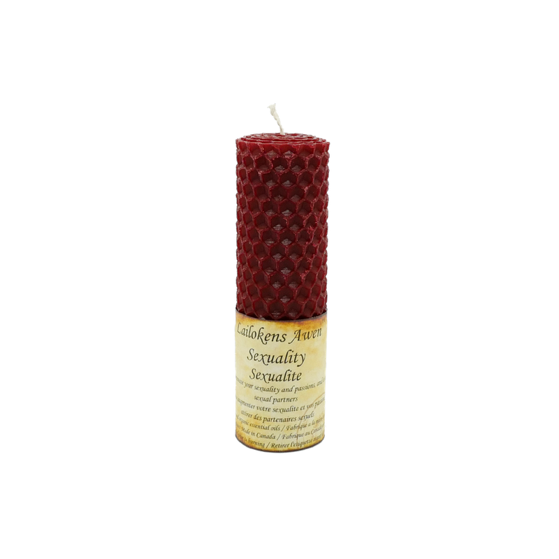 Lailokens Awen Sexuality Beeswax Spell Candle