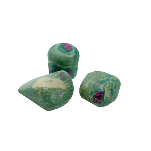 Anyolite (Ruby Zoisite) Tumbled Stone