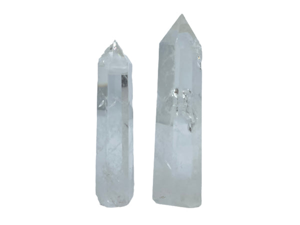 White Quartz Crystal Prism