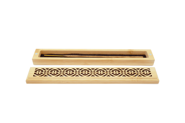 Bamboo Incense Stick Holder with Magnet