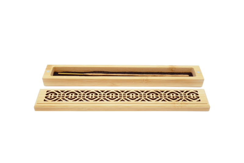 Bamboo Incense Stick Holder with Magnet