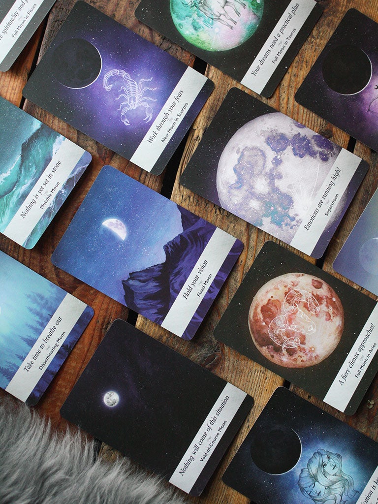 Moonology (Tm) Oracle Cards