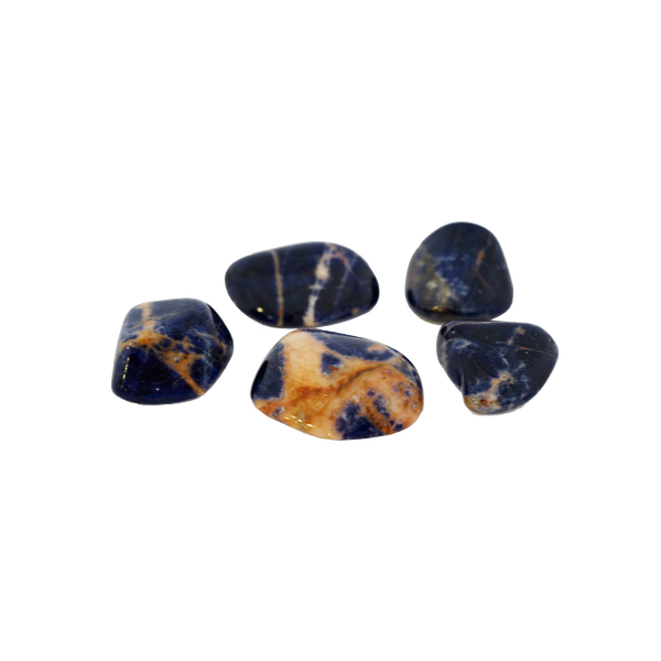 Sunset Sodalite Tumbled Stone